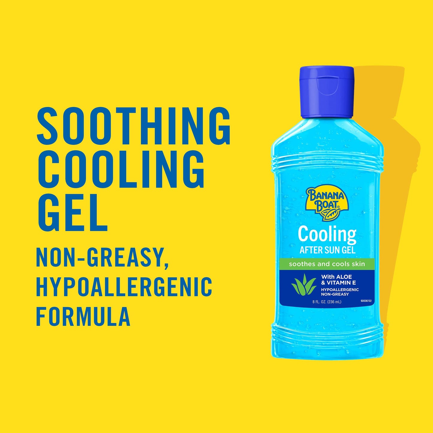 Banana Boat Cooling After Sun Gel, 8oz | Aloe Vera and Vitamin E Gel, After Sun Care Cooling Gel, Aloe Vera Gel for Sunburn Relief, 8oz Beauty & Personal Care Banana Boat