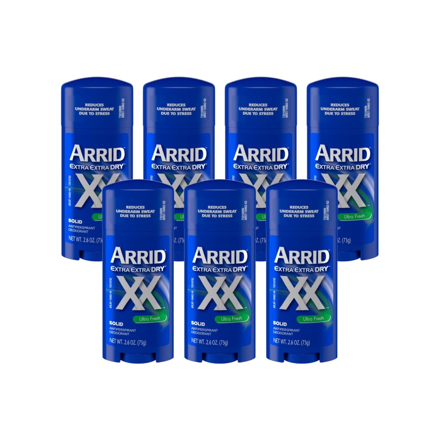 Arrid XX Extra Extra Dry Solid Antiperspirant Deodorant, Ultra Fresh, 2.6 oz. (Pack of 7) Beauty and Personal Care Arrid