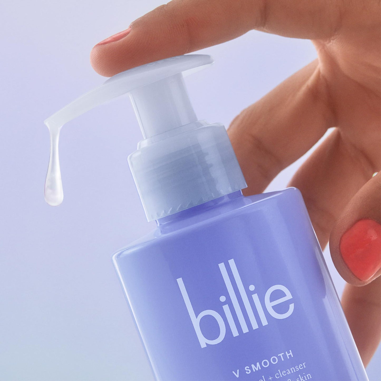 Billie - V Smooth - Shave Gel + Cleanser for Pubic Hair & Skin - pH-Balanced - Fragrance-Free - Gynecologist-Approved - 6.5 oz. Beauty and Personal Care Billie
