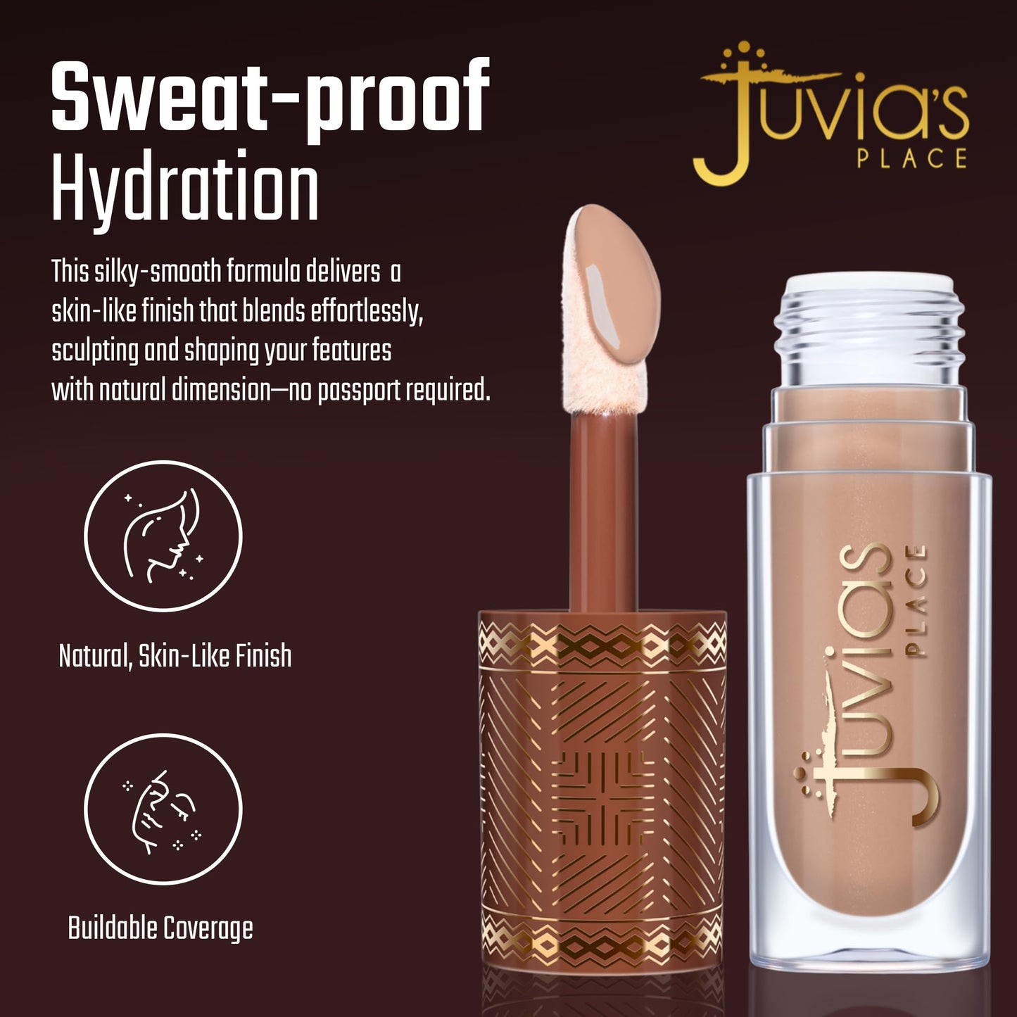 Juvia’s Place Bronzed Liquid Bronzer - Butterscotch - Liquid Bronzer for Face with Silky Blendable Texture - Buildable Coverage for Natural Contour Beauty & Personal Care Juvia's Place