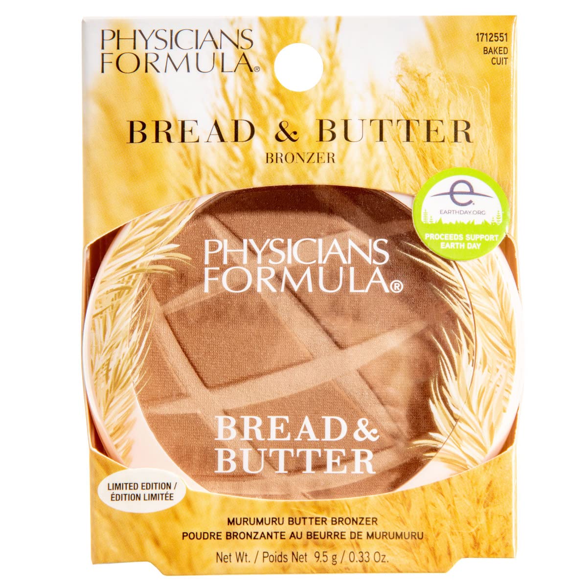Physicians Formula Murumuru Bread & Butter Bronzer Baked, Moisturizing, Silky All-Day Glow, Dermatologist Tested, Hypoallergenic, Vegan & Cruelty-Free Beauty & Personal Care Physicians Formula