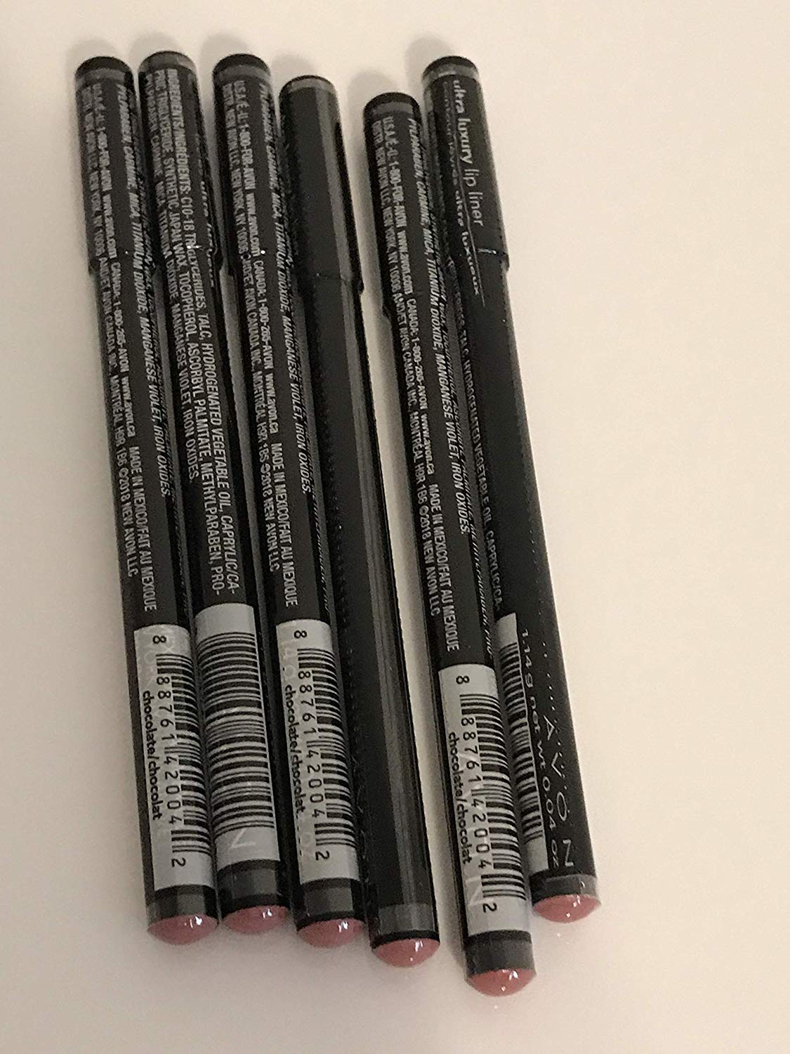 Ultra Luxury Lip Liner CHOCOLATE 6 pcs. Beauty & Personal Care AVON