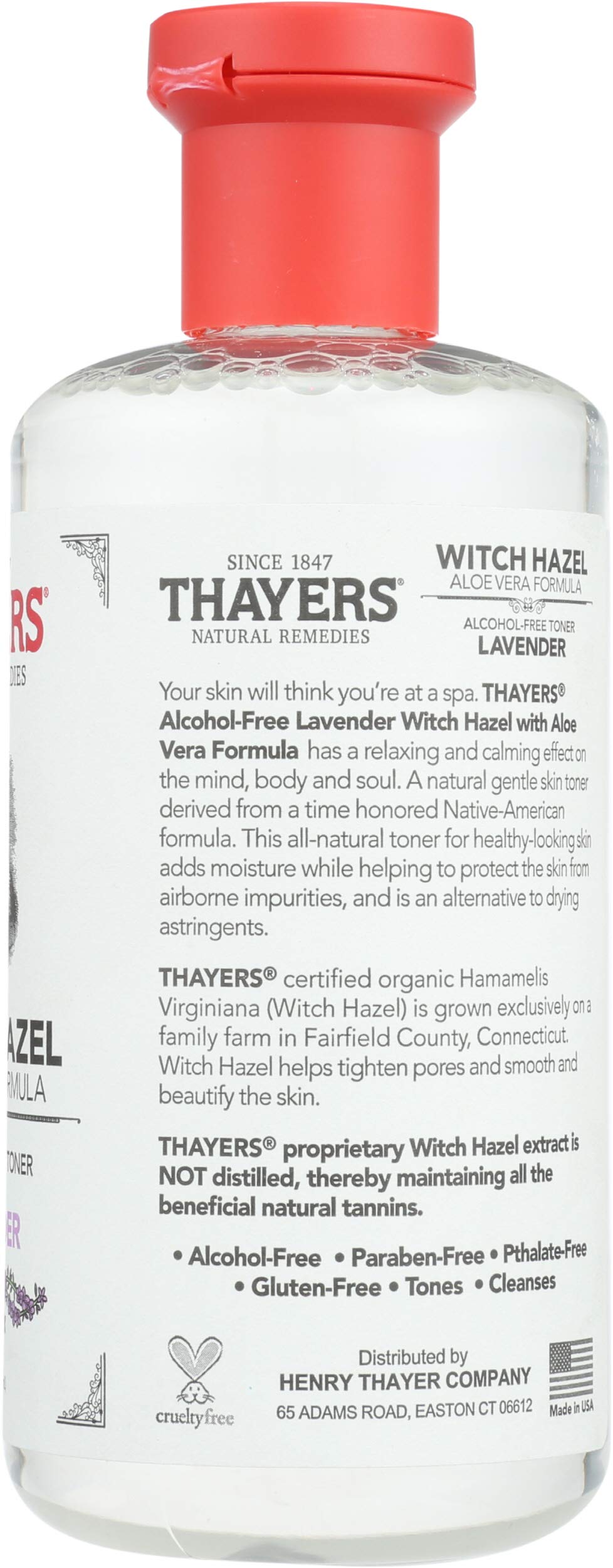 Thayers Natural Remedies Witch Hazel Lavendar - Alcohol Free 12 fl oz (355 ml) Liquid Beauty & Personal Care THAYERS