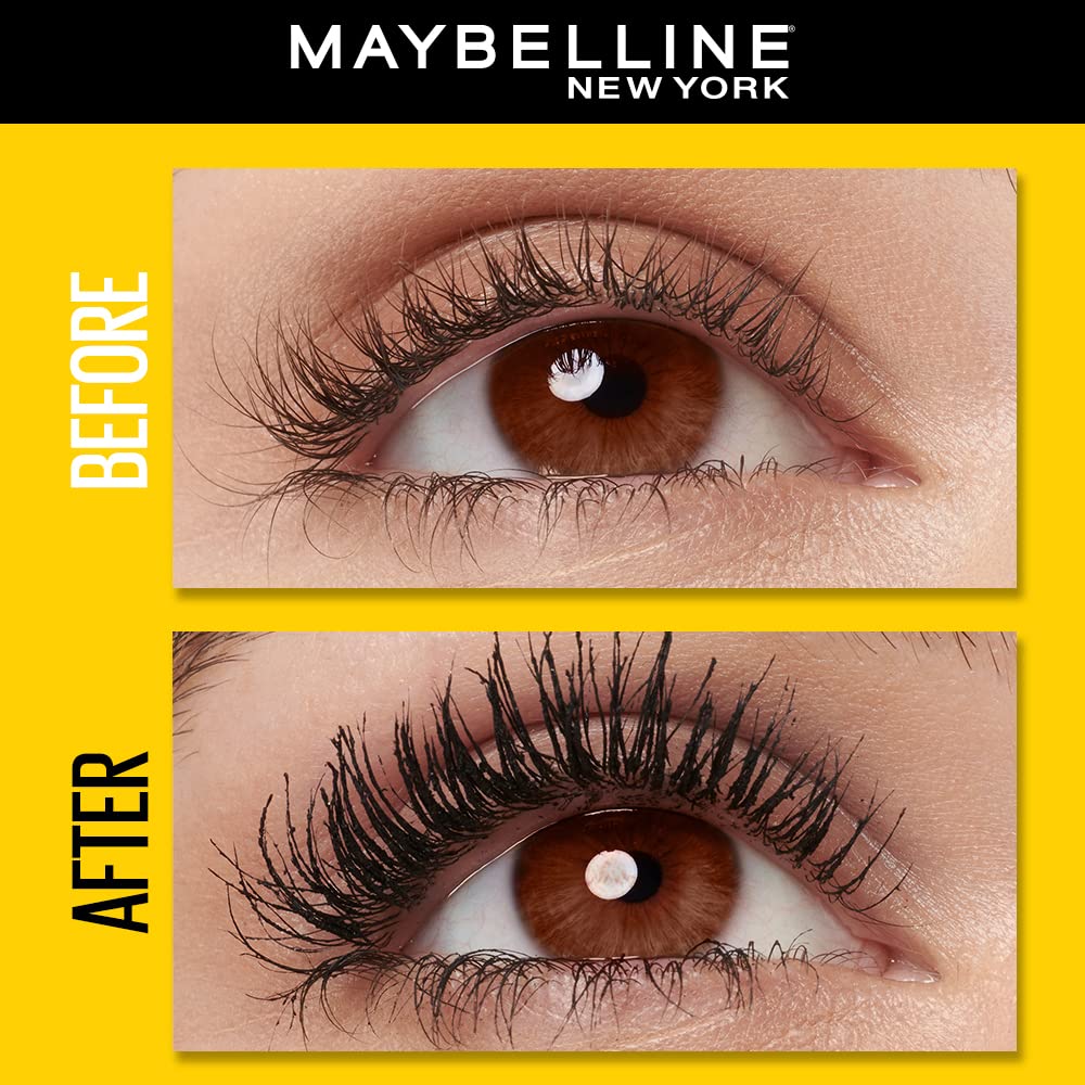 Maybelline New York Volum' Express The Colossal Big Shot Waterproof Mascara, Very Black, 0.32 fl. oz., 1 Count (Pack of 1), (I0097470) Beauty & Personal Care MAYBELLINE