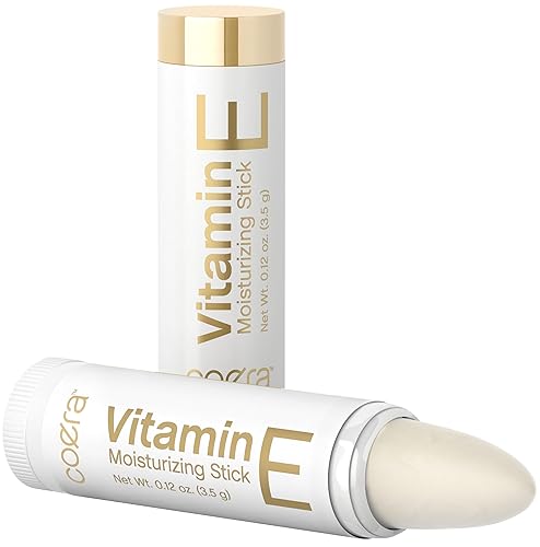 Coera Vitamin E Moisturizing Stick for Lips | .12 oz (2 Pack) | Hydrating & Nourishing Moisturizer | Free of Parabens, SLS & Fragrances Beauty & Personal Care Coera