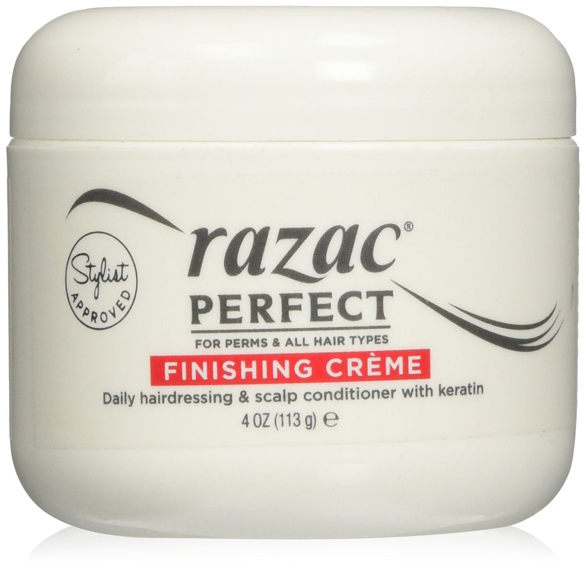 Razac Perfect for Perms Finishing Creme Daily Hairdressing and Scalp Conditioner, 4 Ounce Beauty & Personal Care Razac
