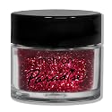 Mehron Makeup Paradise Glitter FX | Professional Shimmering Loose Glitter for Makeup & Art .25 oz (7 g) (RED) Beauty & Personal Care Mehron