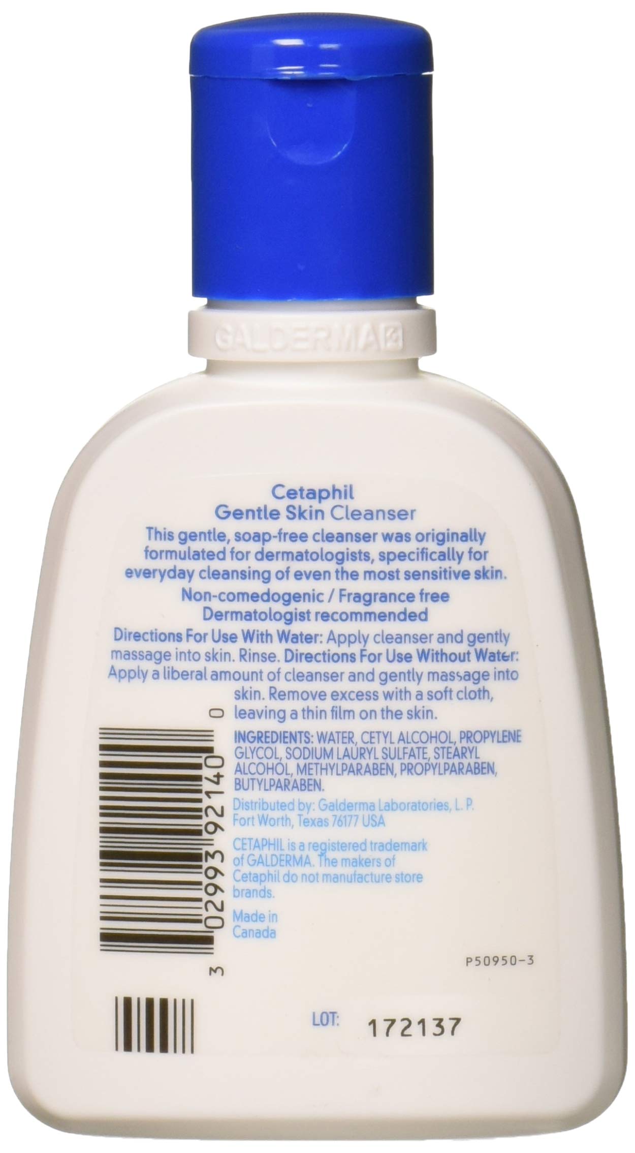 Cetaphil Gentle Skin Cleanser for Dry to Normal Sensitive Skin, 4 fl oz (Pack of 2) Beauty & Personal Care Cetaphil
