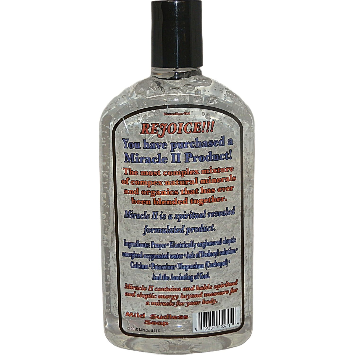 Miracle II Neutralizer Gel 22 Oz (for Total body) (Miracle 2) Beauty & Personal Care Miracle II