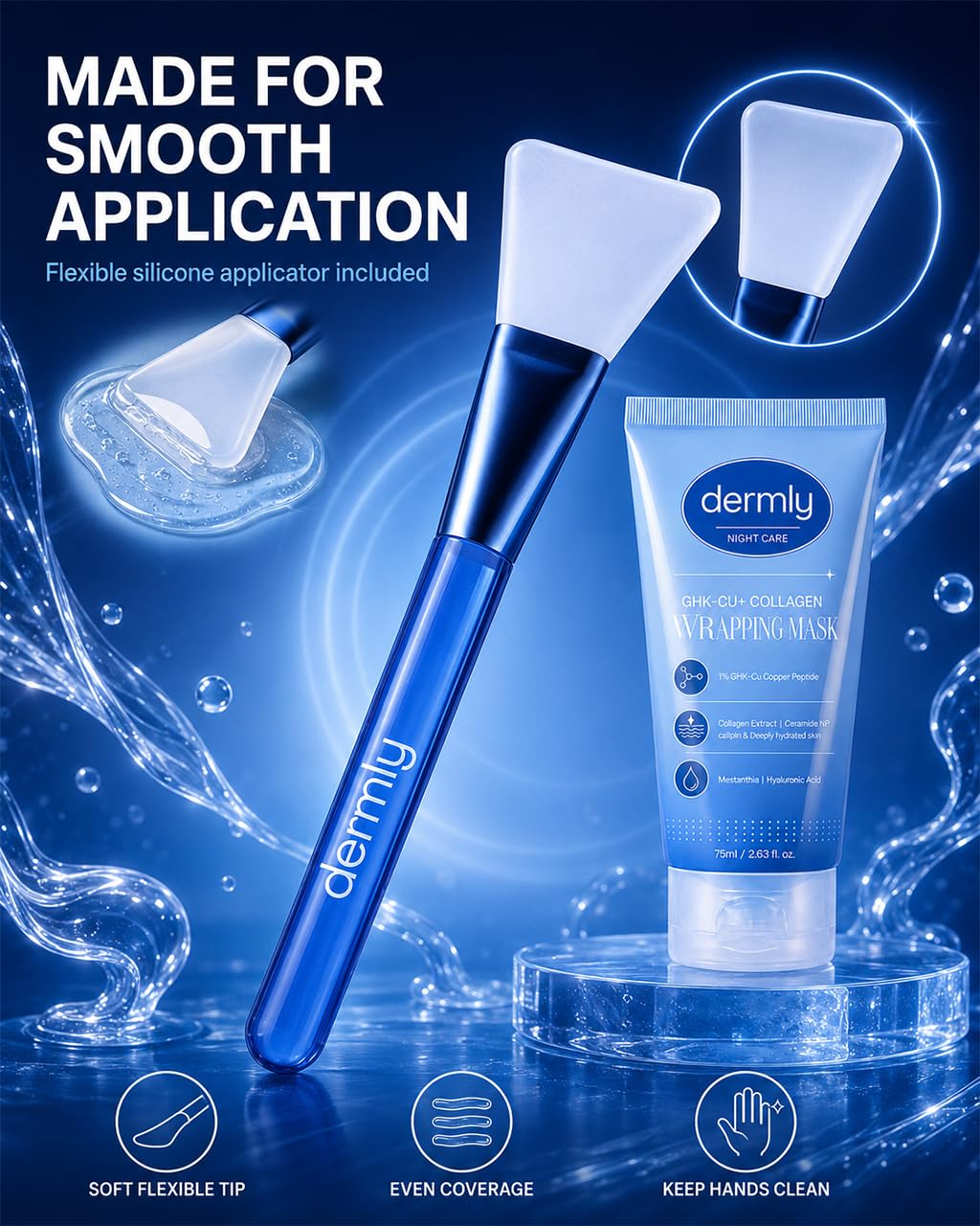 Dermly GHK-Cu Collagen Overnight Wrapping Mask