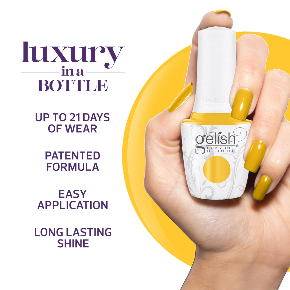 Gelish Summer Let's Roll Collection Gel Nail Polish: Do The Tangle, 15 mL