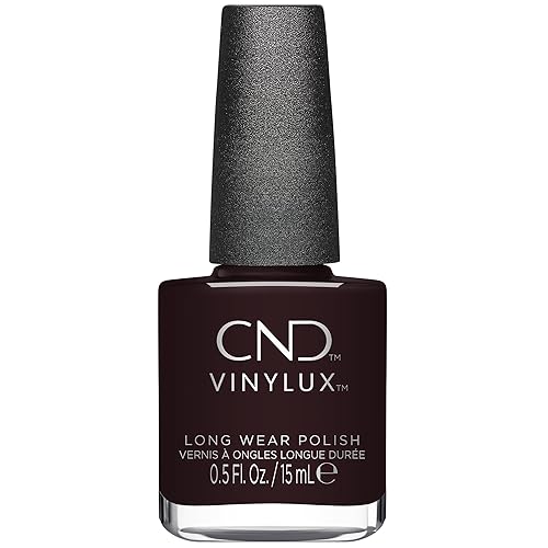 CND Vinylux Longwear Purple Nail Polish, Gel-like Shine & Chip Resistant Color, Dark Dahlia, 0.5 fl. oz Beauty & Personal Care CND
