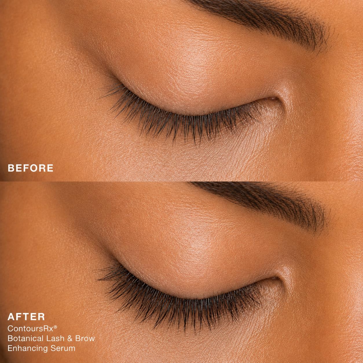Contours Rx Botanical Lash & Brow Serum - Organic, Drug-Free Growth Formula with Peptides & Botanicals - Strengthens, Hydrates & Nourishes - 5ml Beauty & Personal Care Contours Rx