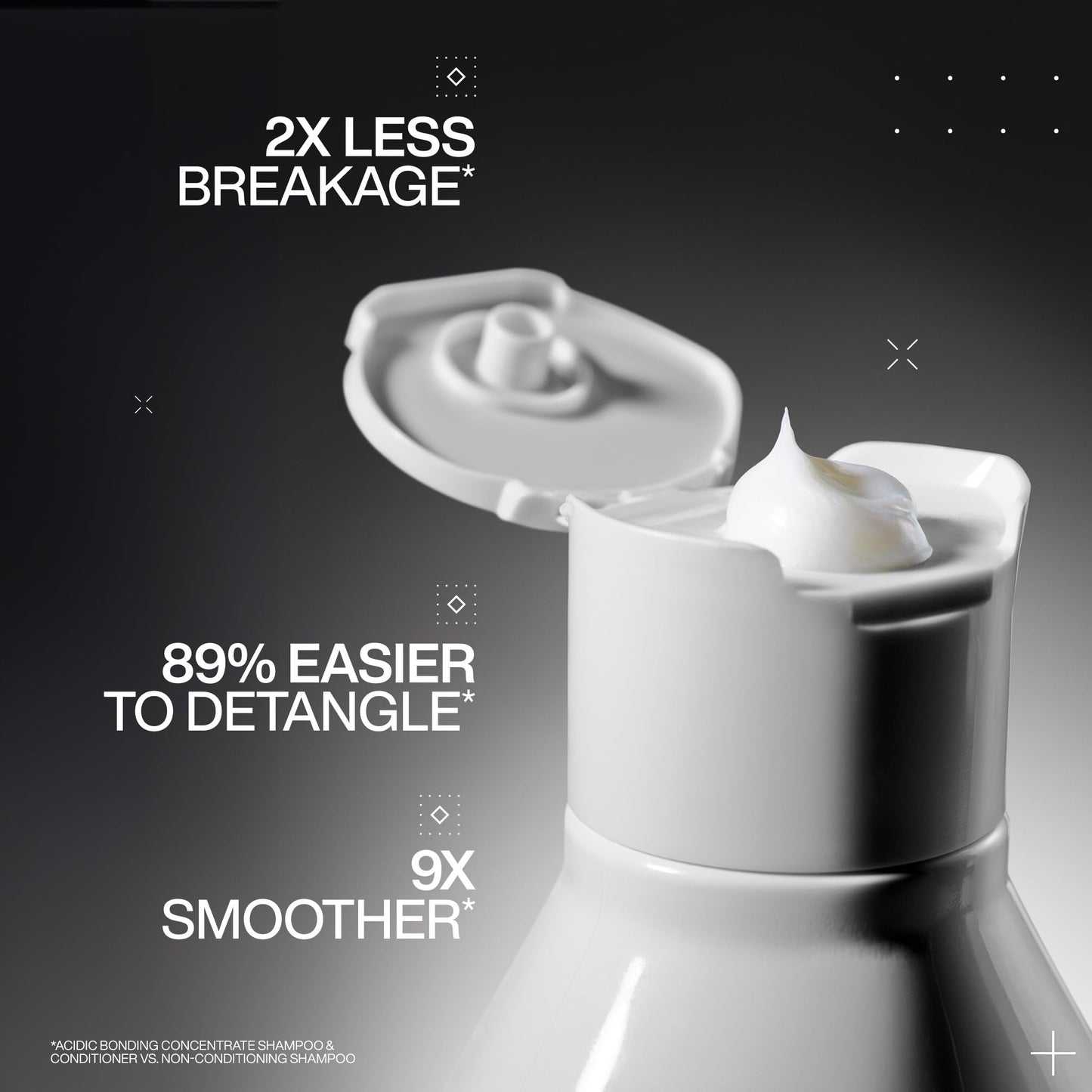 Redken Acidic Bonding Concentrate Conditioner For Damaged Hair Repair - Strengthens and Repairs Weak and Brittle Hair, Sulfate-Free, With Citric Acid Beauty & Personal Care Redken