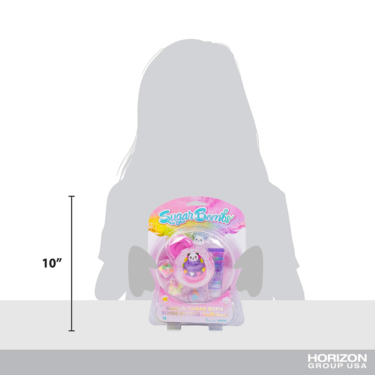Sugar Bombs by Horizon Group USA, Design & Decorate Your Own Kawaii Themed Fizzing Bomb. Fizz in Bowl to Revel Hidden Surprise Gift. Embellish… Beauty & Personal Care Sugar Bombs