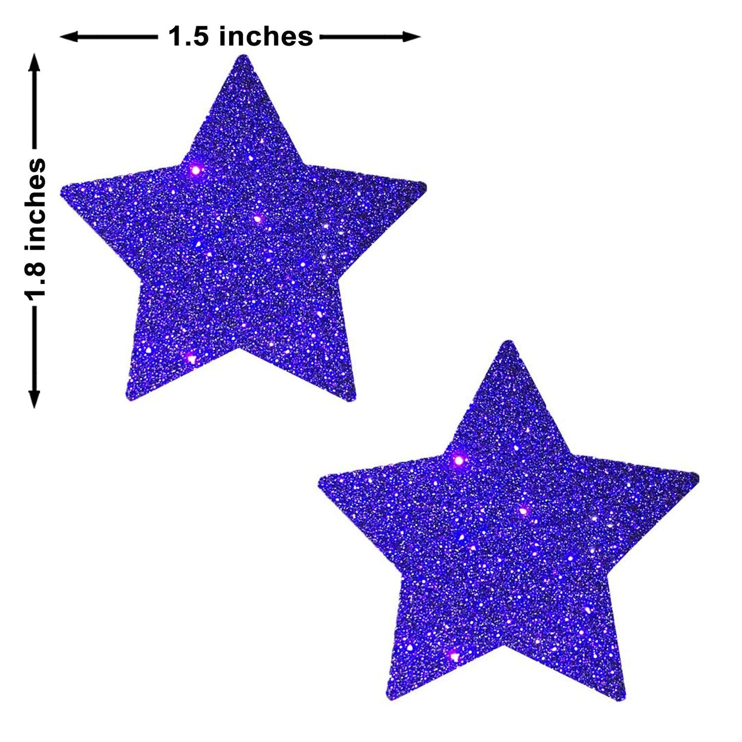 Neva Nude Purple Rain Glitter Starry Nights Bodistix - Glitter Body Stickers for Festivals, Raves, & Parties | Medical Grade Adhesive, Waterproof Beauty & Personal Care Neva Nude