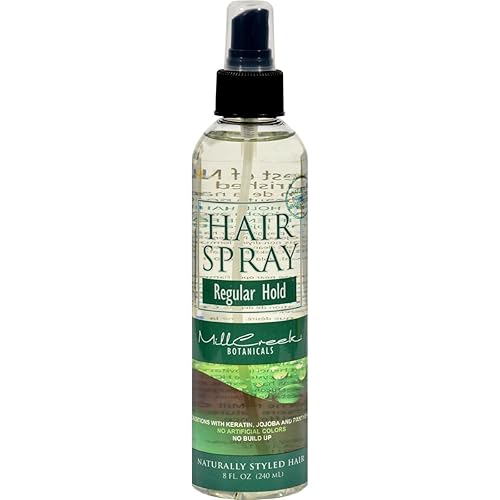 Mill Creek Natural Hair Spray - Regular Hold - 8 fl. oz. (240ml) Beauty & Personal Care Mill Creek