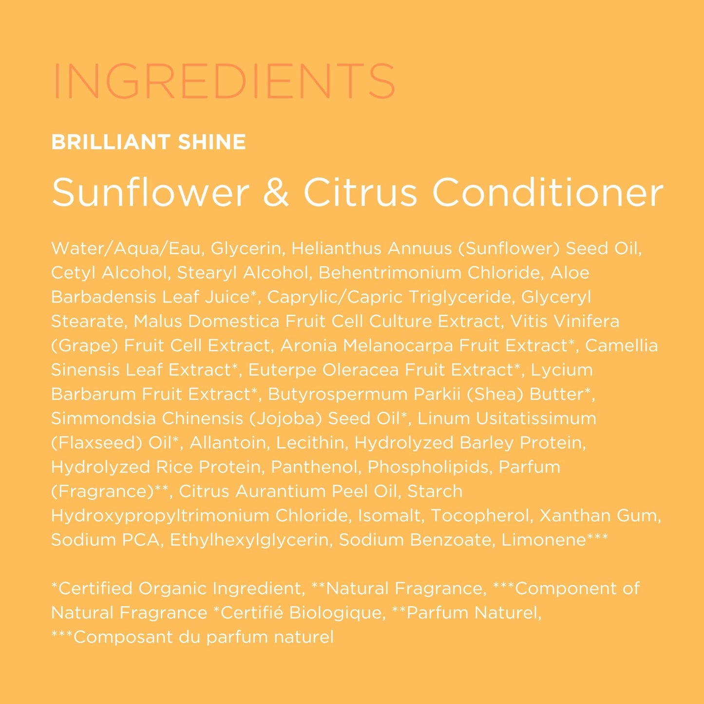 Andalou Naturals Sunflower and Citrus Brilliant Shine Conditioner, 11.5 Ounce Beauty & Personal Care Andalou Naturals