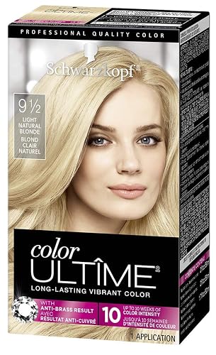 Schwarzkopf Ultime Hair Color Cream, Light Natural Blonde, 9.5, 2.03 Ounces Beauty & Personal Care Schwarzkopf