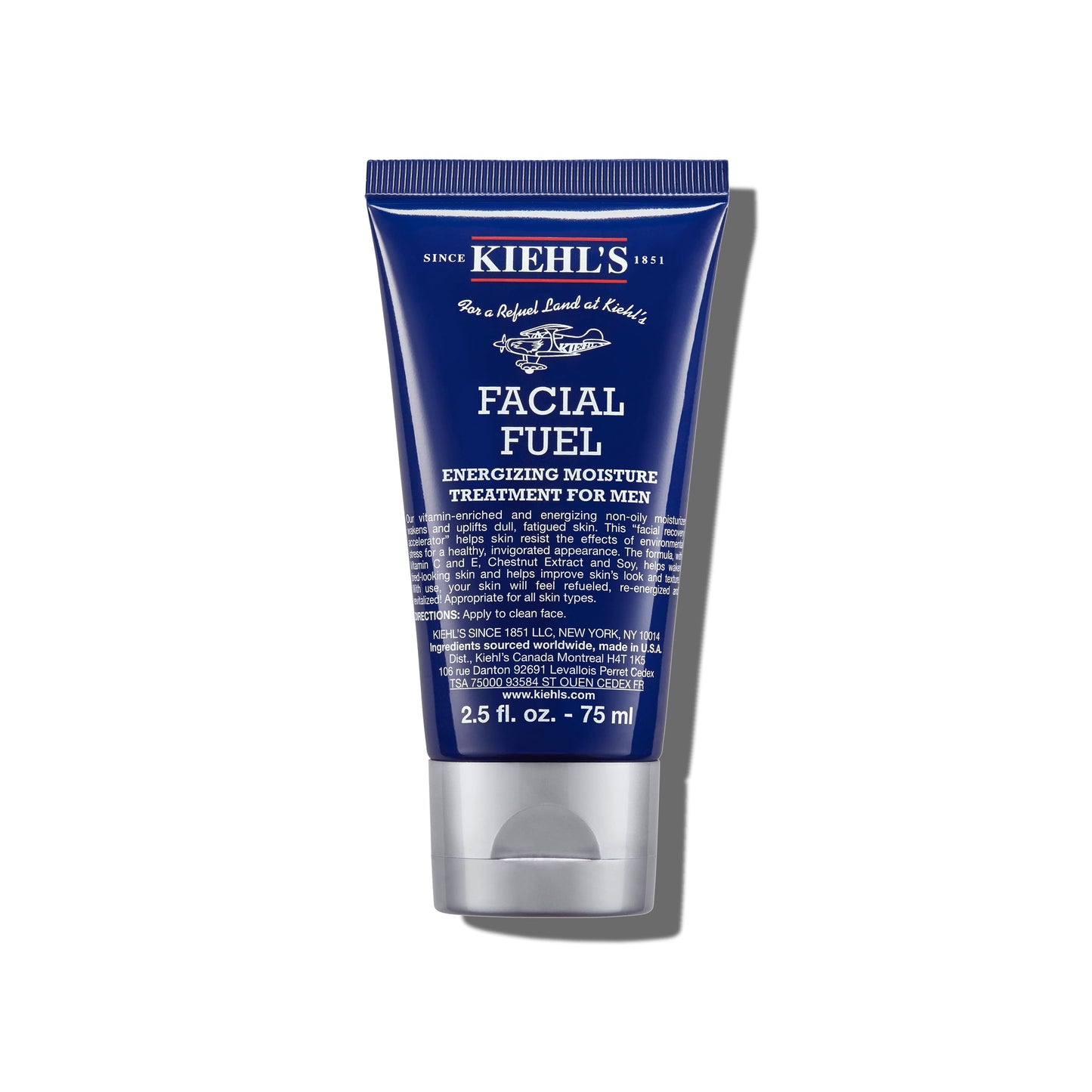Kiehl's Facial Fuel Moisturizer, Men's Face Cream, with Vitamin C and Caffeine that Contain Antioxidants to Help Energize and Reduce Dullness Beauty and Personal Care Kiehl's Default Title