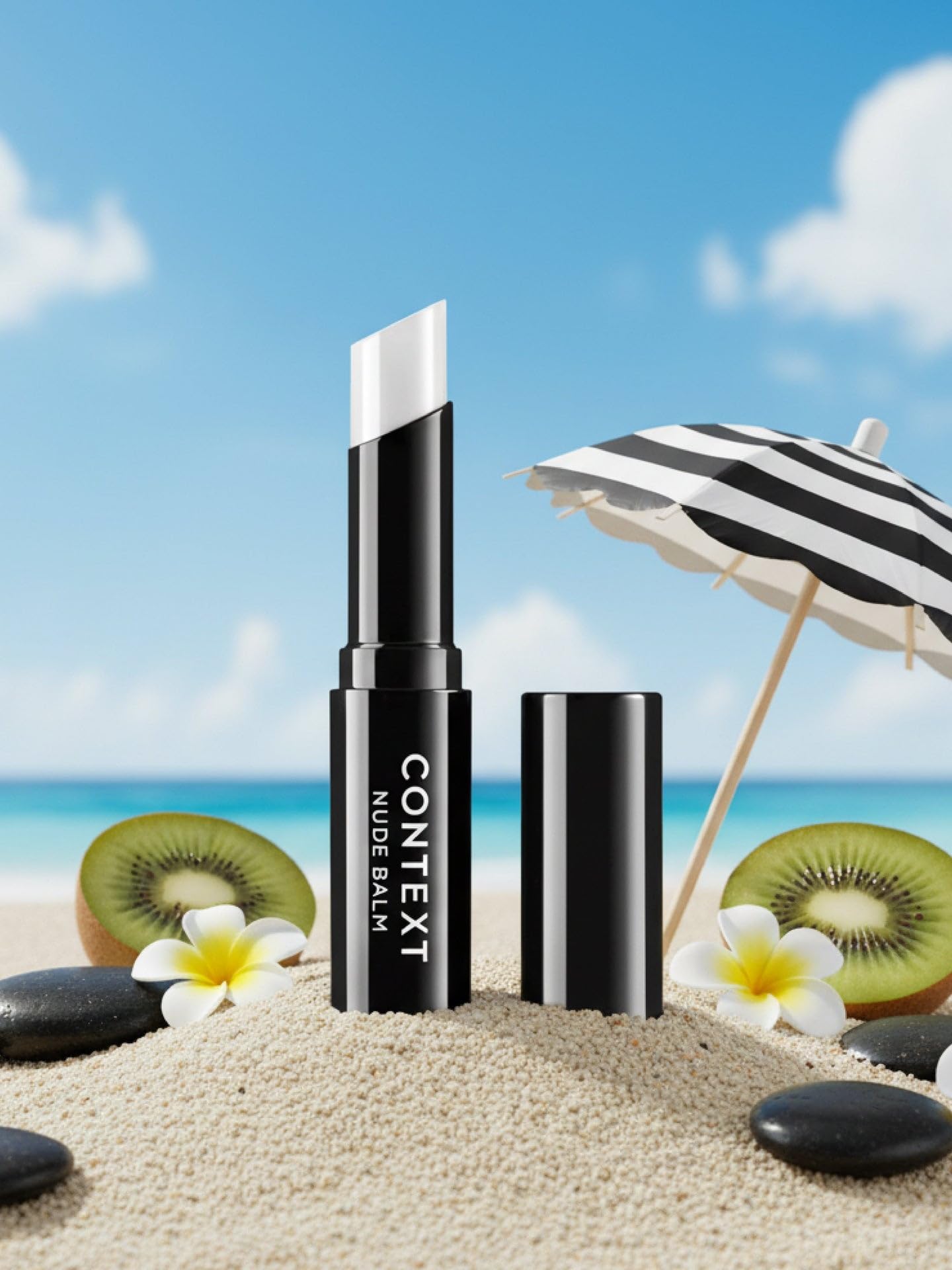 CONTEXT SKIN Clear Matte Lip Balm - Hydrating Lip Balm Vitamin C & E - Tinted Lip Balm for Daily Use & Natural Glow - Moisturizing Lip Care for Dry Beauty and Personal Care CONTEXT SKIN