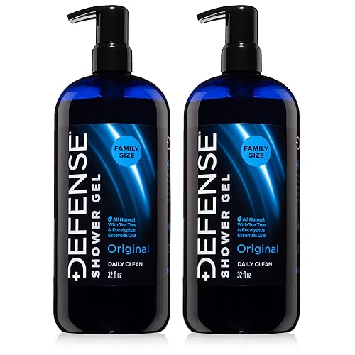 Defense Soap Tea Tree Body Wash | All Natural Organic Shower Soap for Athletes | Odor Control & Skin Fungal Protection for Sports, Post Workout Beauty & Personal Care Defense Soap