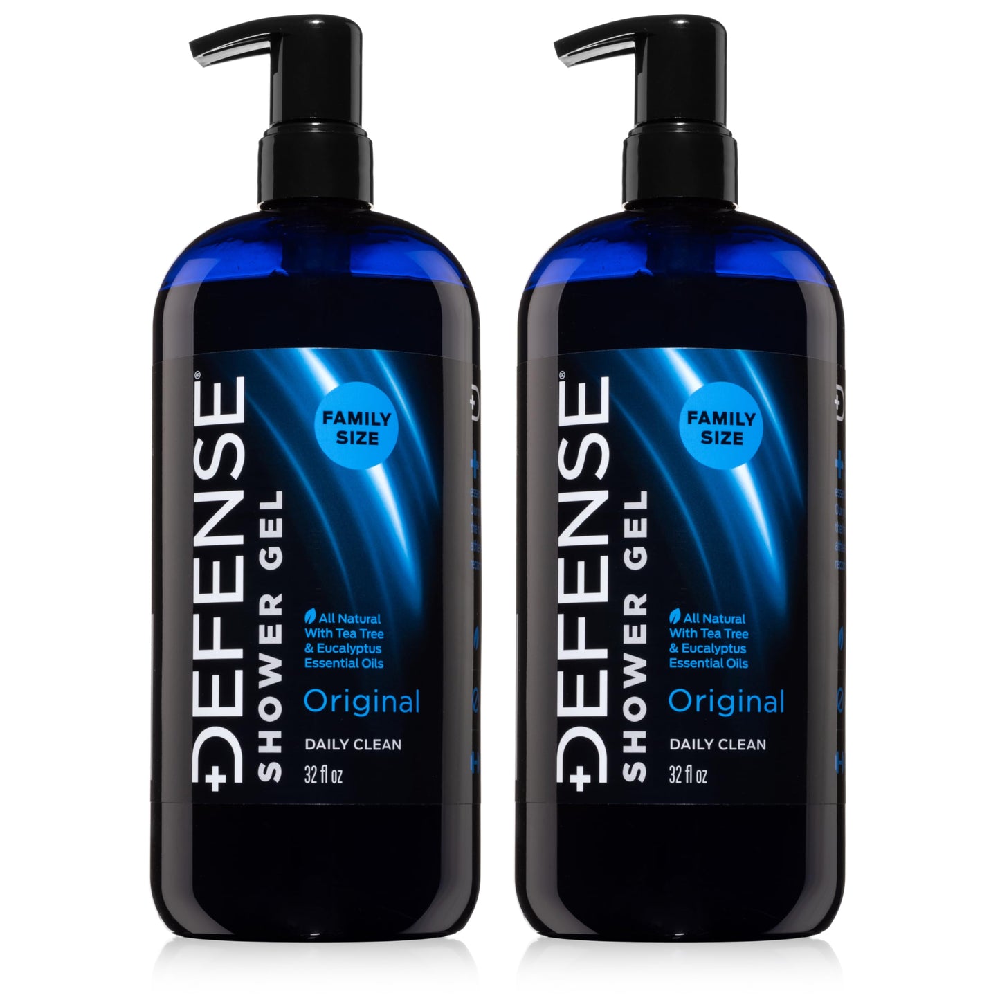 Defense Soap Tea Tree Body Wash | All Natural Organic Shower Soap for Athletes | Odor Control & Skin Fungal Protection for Sports, Post Workout Beauty & Personal Care Defense Soap