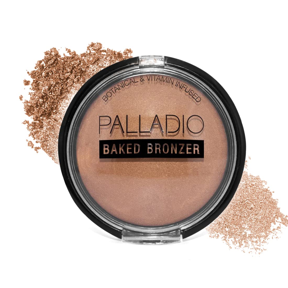 Palladio Baked Bronzer, Highly Pigmented and Easy to Blend, Shimmery Bronzed Glow, Use Dry or Wet, Lasts all day long, Provides Rich Tanning Color Beauty & Personal Care Palladio