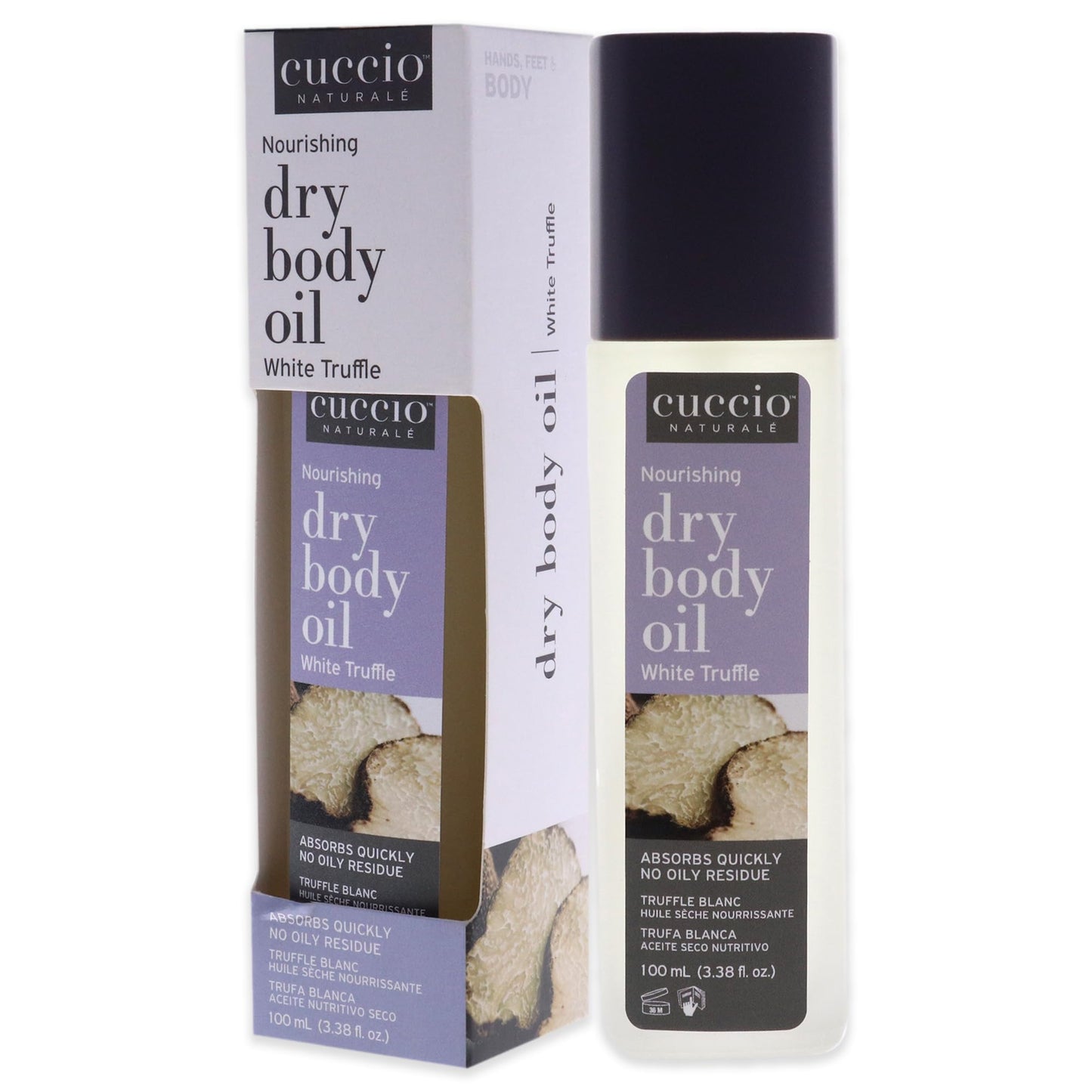 C U C C I O Nourishing Dry Body Oil - White Truffle Naturale for Unisex - 3.38 oz Oil Beauty & Personal Care C U C C I O