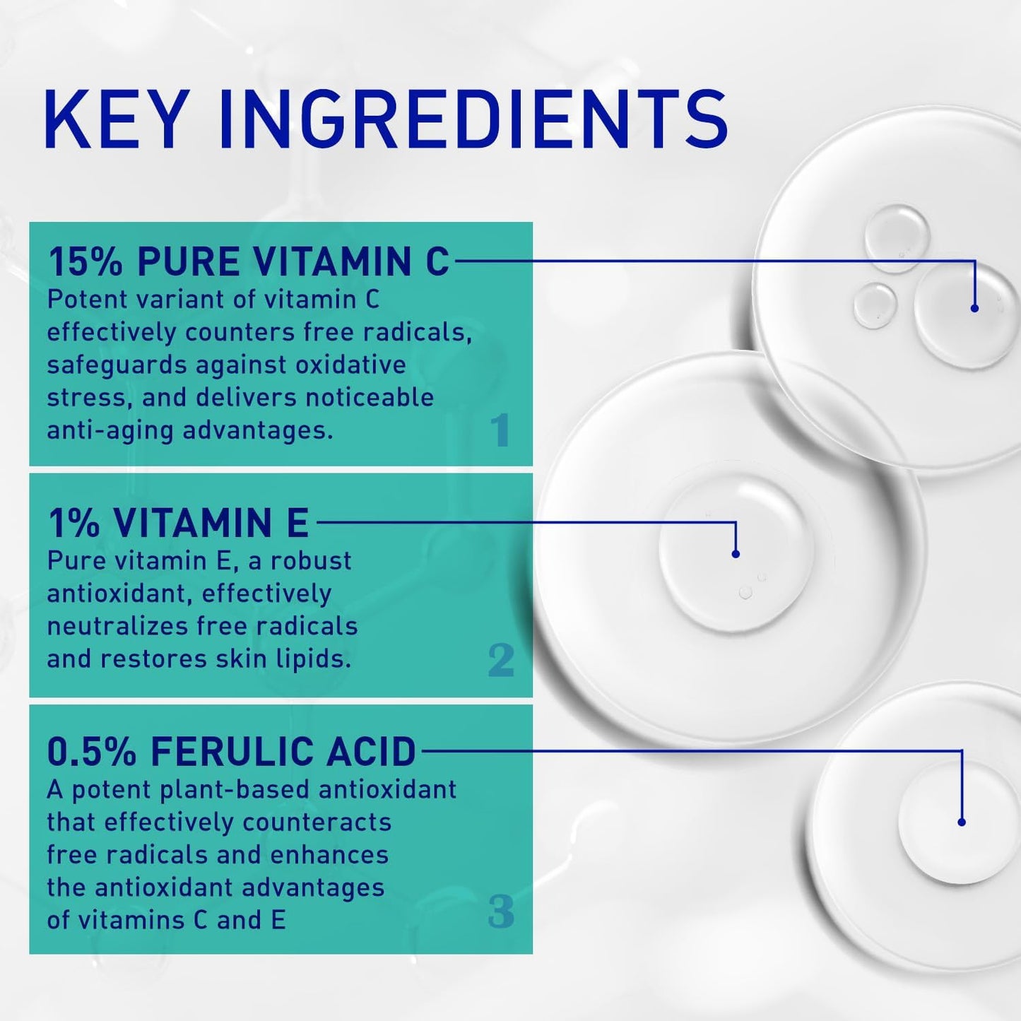 Vitamin C Face Serum for Anti Aging: Enaskin Naturals Super C Serum with Ferulic Acid for Women Mature Skin, Premium Formula Vit C Facial Serum Beauty & Personal Care Enaskin Naturals