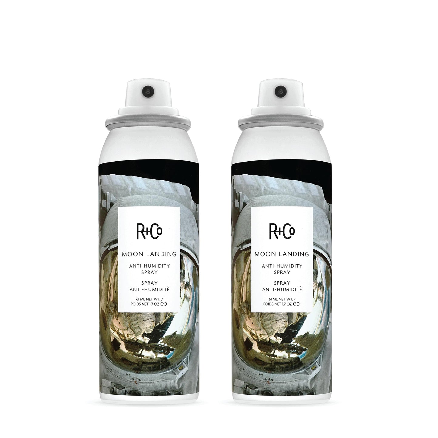 R&Co Moon Landing Anti-Humidity Spray - Frizz Control and Humidity Protection - Flexible Hold for Smooth Hair - Flyaway Tamer - Lightweight Shine Beauty & Personal Care R+Co
