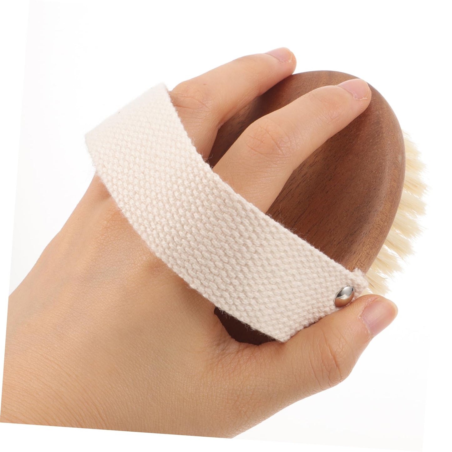 Veemoon Body Scrubber Brush with Ergonomic Handle Design for Dry Wet Use Gentle Exfoliating Bath Brush for Refreshing Skin Shower Bath Routine Beauty and Personal Care Veemoon