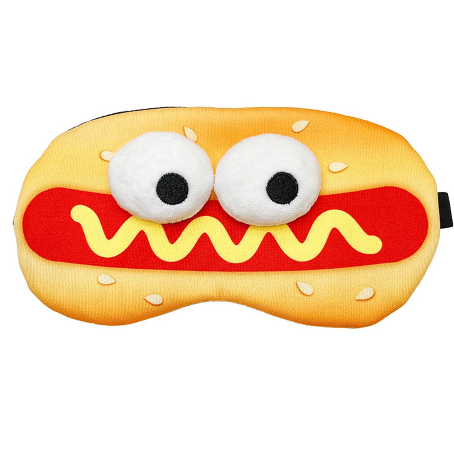 Funny Hamburger Printing Sleeping Eye mask Student Children's Lunch Break Shading Special Eye mask Funny Beauty & Personal Care UPgLow