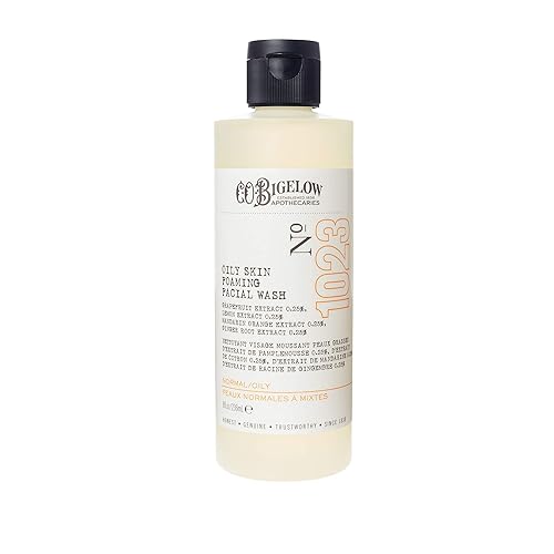 C.O. Bigelow Face Care Collection, Foaming Facial Wash for Oily Skin, Facial Cleanser, Face Wash with Grapefruit, Ginger Root, Made in the USA, 8 fl Beauty & Personal Care C. O. Bigelow