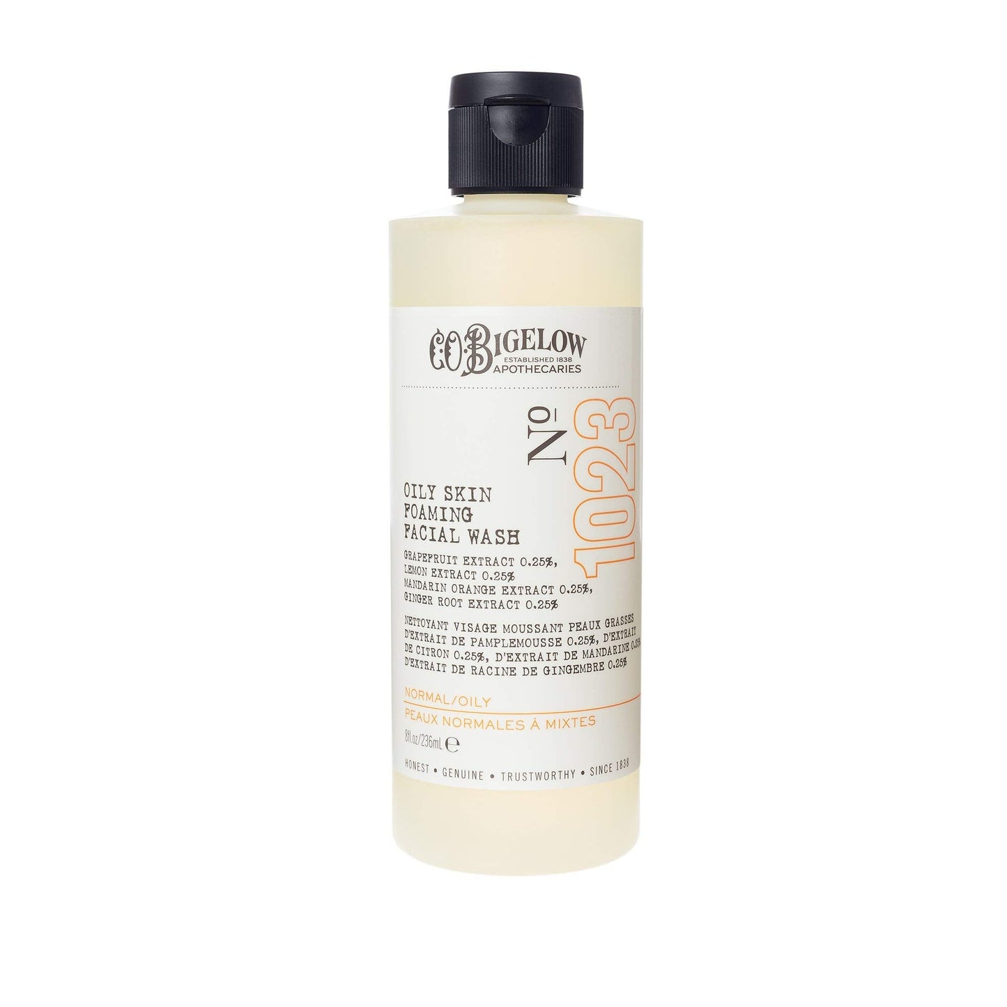 C.O. Bigelow Face Care Collection, Foaming Facial Wash for Oily Skin, Facial Cleanser, Face Wash with Grapefruit, Ginger Root, Made in the USA, 8 fl Beauty & Personal Care C. O. Bigelow