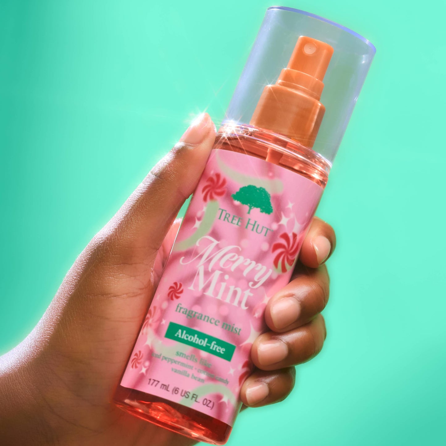 Tree Hut Merry Mint Hair & Body Mist, Spritz On for a Refreshed Feel or Layer with Your Favorite Scents, Versatile Body Spray, Limited Edition Beauty & Personal Care Tree Hut