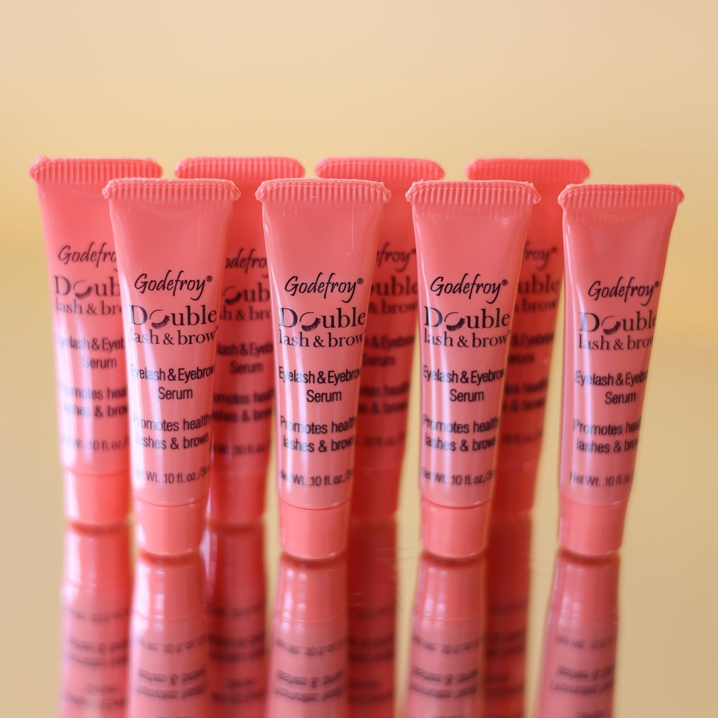 Godefroy Double Lash and Brow Treatment, for longer & thicker eyelash and eyebrows (3ml + applicator) Beauty & Personal Care Godefroy