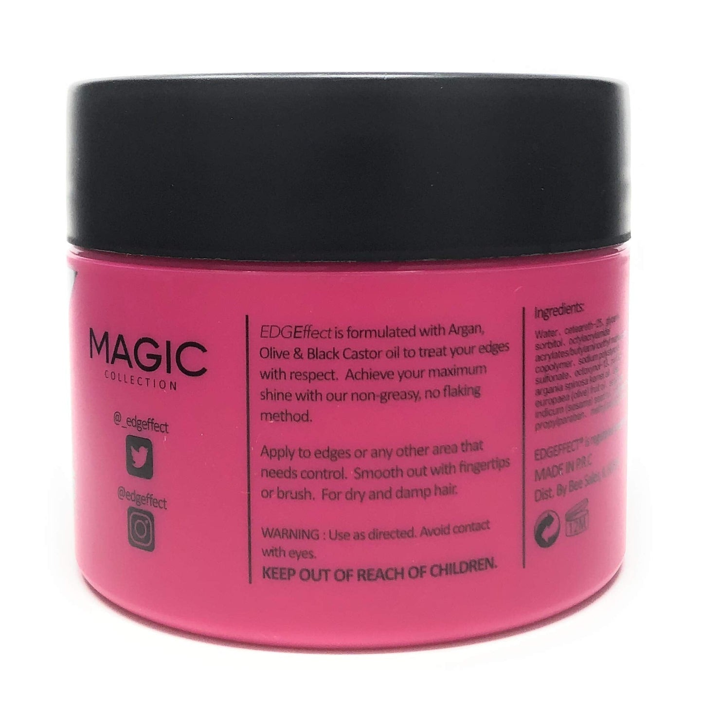 Magic Collection Edge Effect Professional Edge Control Gel (Extreme, 8 oz) Beauty & Personal Care Magic Collection