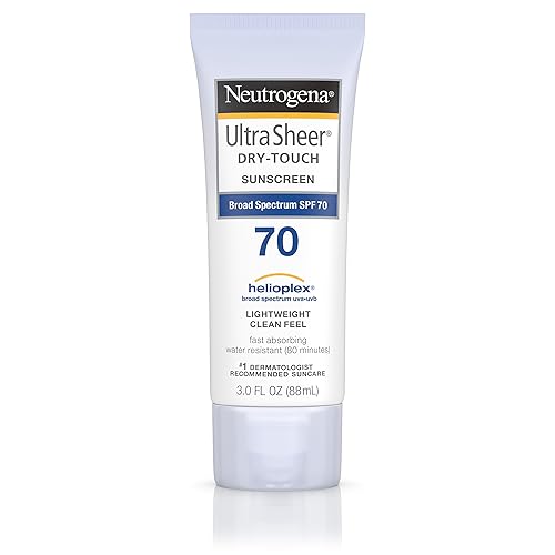 Neutrogena Ultra Sheer SPF 70 3 OZ Beauty & Personal Care Neutrogena