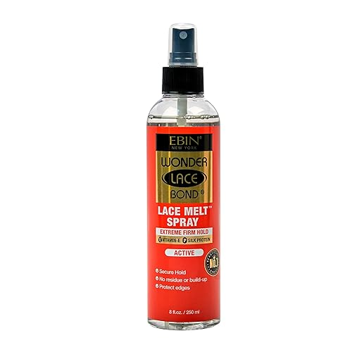 Wonder Lace Bond Melt Spray 8.25 Fl Oz / 250 ml - Extreme Firm Hold (Original) | Flawless,Natural, and Sea mleass finish, No Reside, Long Lasting Beauty & Personal Care EBIN NEW YORK