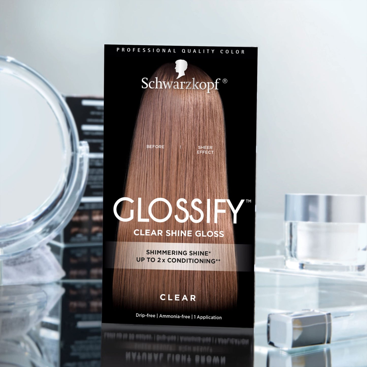 Schwarzkopf Glossify Customizable Color Gloss, Clear Beauty & Personal Care Schwarzkopf