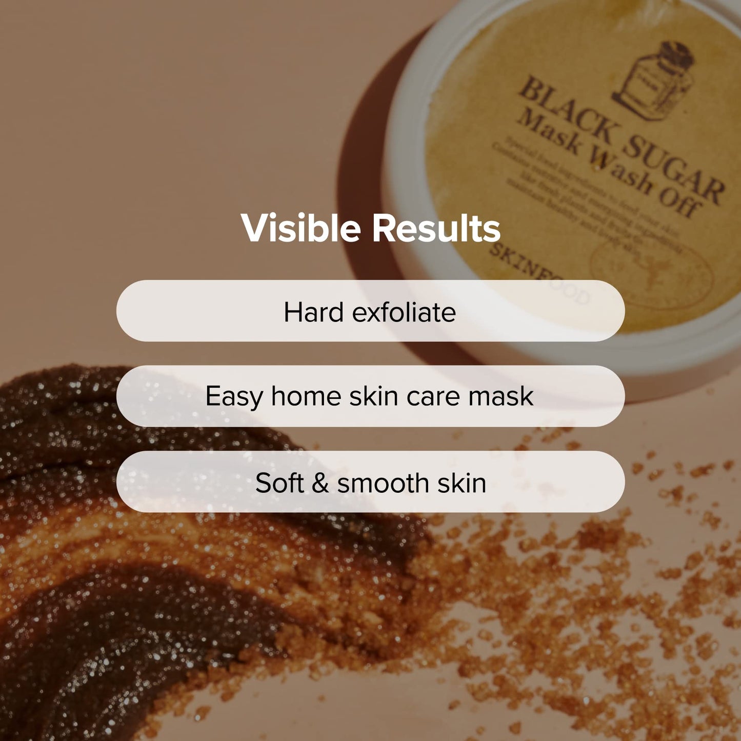 Skinfood Black Sugar Mask Wash Off Exfoliator, 3.53 Ounce Beauty & Personal Care SKINFOOD 1957