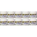 Collagen Beauty Cream Made With 100% Pure Collagen Promotes Tight Skin Enhances Skin Firmness 2 Oz. Jar Pack Of 10 Beauty & Personal Care MASON NATURAL