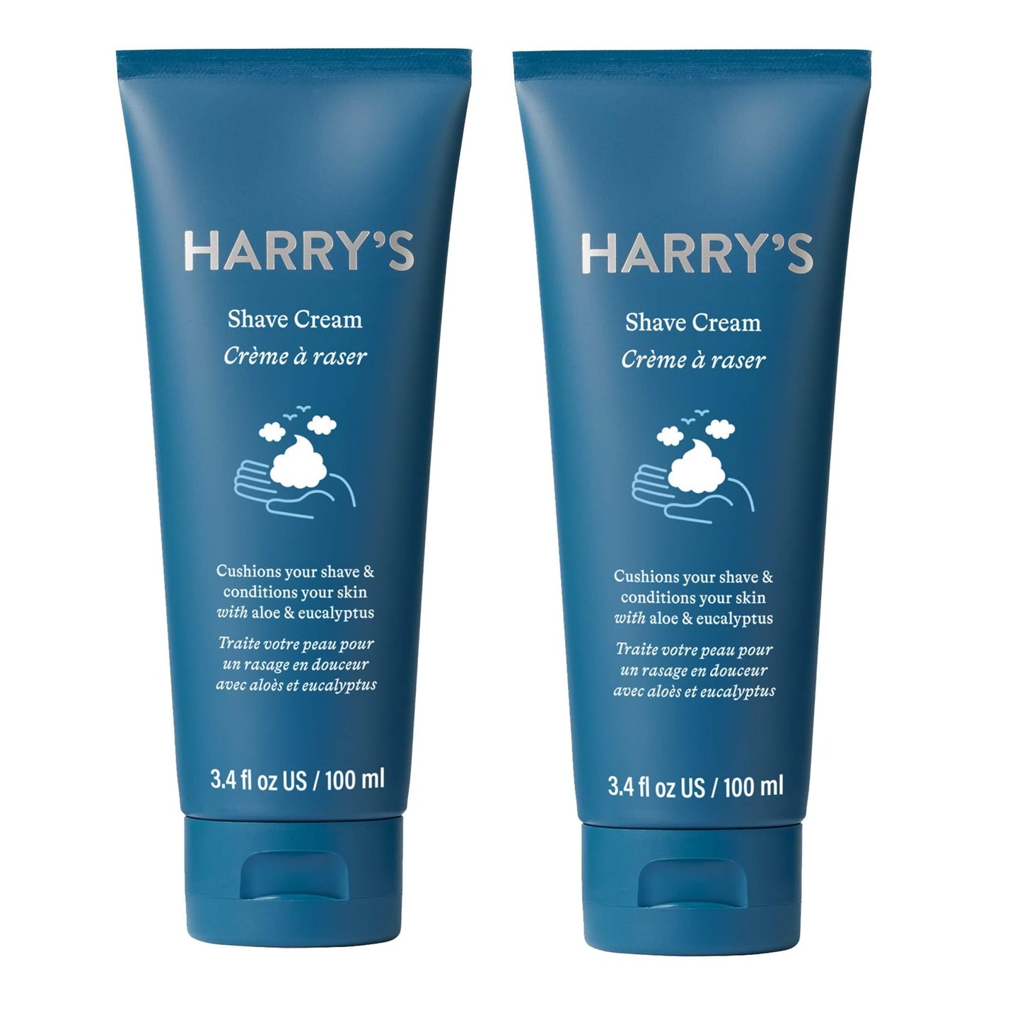 Harry's Shaving Cream - Shaving Cream for Men with Eucalyptus - 2 pack (3.4 oz) Beauty & Personal Care Harry's