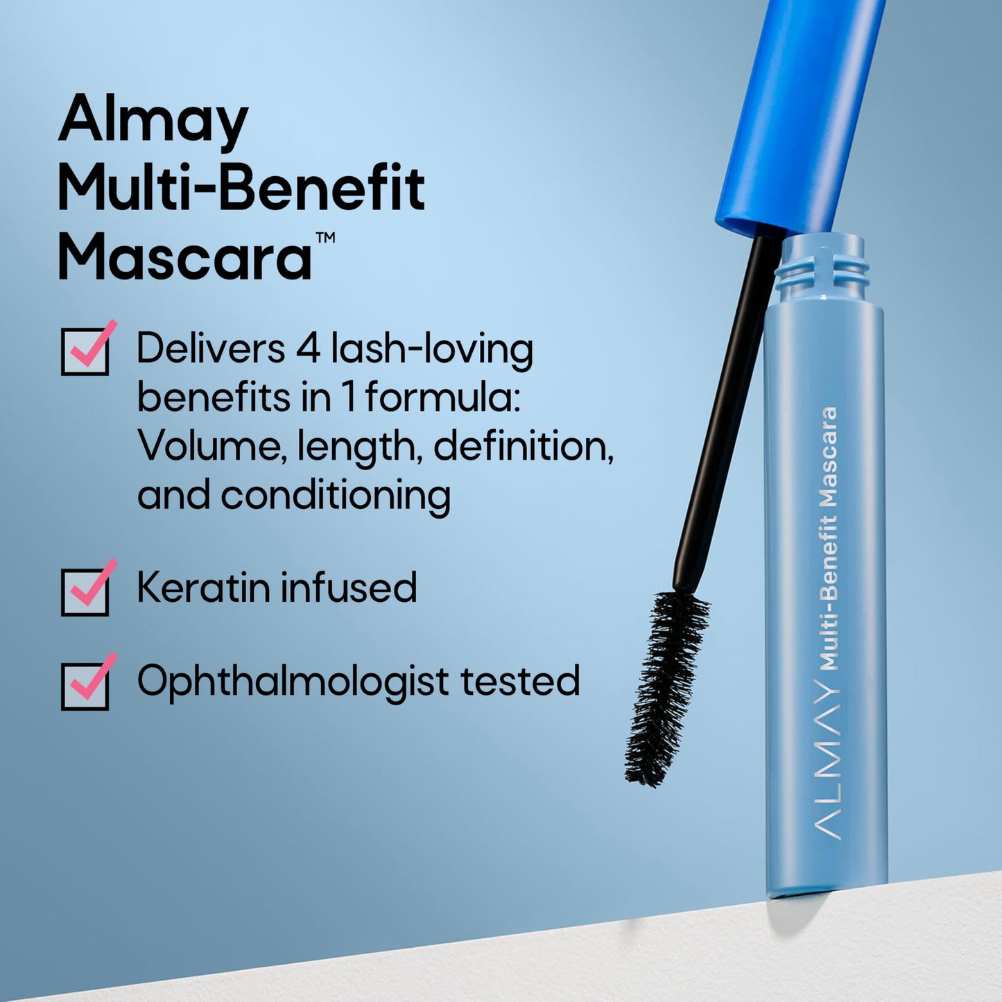 Almay Multi-Benefit Mascara and Eyeliner Duo, Eye Makeup Gift Set for Women, Black Brown Beauty & Personal Care Almay