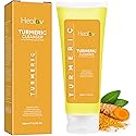 Healov Turmeric Face Wash, Turmeric Clear Skin Liquid Soap - 100% Natural Anti Aging Exfoliating Facial Cleanser for Spots, Clearing Acne Scars, Age Beauty & Personal Care Healov