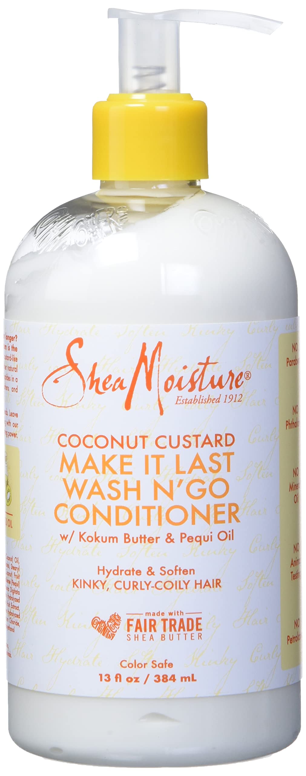 SHEA MOISTURE Coconut Custard Conditioner 13 Ounce Pump (384ml) Beauty & Personal Care Shea Moisture