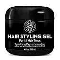 Pure Body Naturals Hair Gel for Men, Natural Ingredients with Hydrating Aloe For Firm, Healthy Hair, 4 Fl Oz Beauty & Personal Care Pure Body Naturals