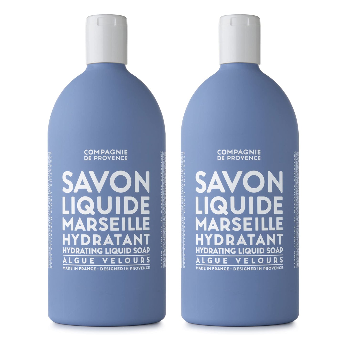 Compagnie de Provence Savon de Marseille Extra Pure Liquid Soap - Velvet Seaweed - Bulk 67.6 Fl Oz Plastic Bottle Refill Beauty & Personal Care La Compagnie de Provence