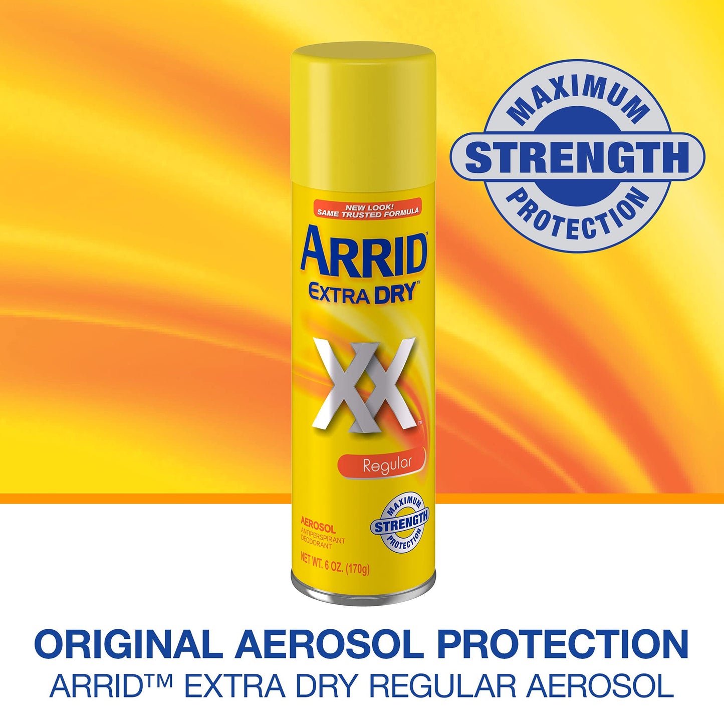 Arrid XX Extra Dry Aerosol Antiperspirant Deodorant, Regular, 6 oz (Pack of 7) Beauty and Personal Care Arrid